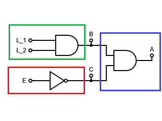 Marked up schematic